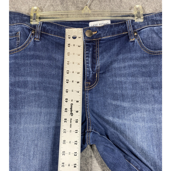 Lane Bryant Blue Ankle & Cropped Jeans - Picture 4 of 10